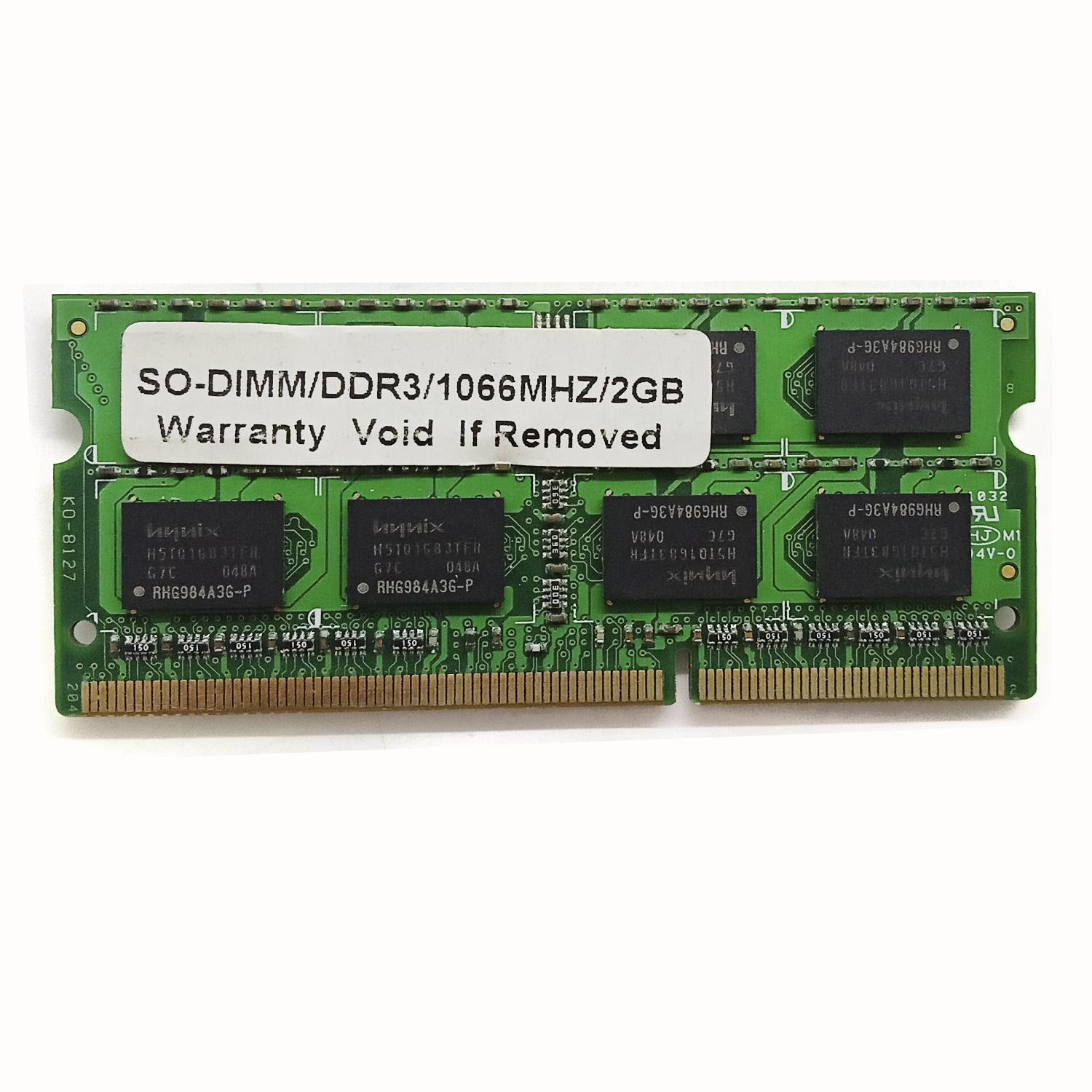 Оперативная память SO-DIMM DDR 1066MHZ 2ГБ б/у