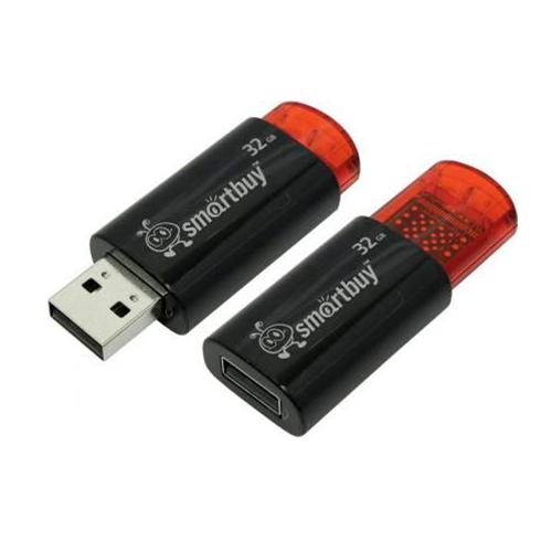 Flash USB2.0 32Gb Smart Buy Click черный