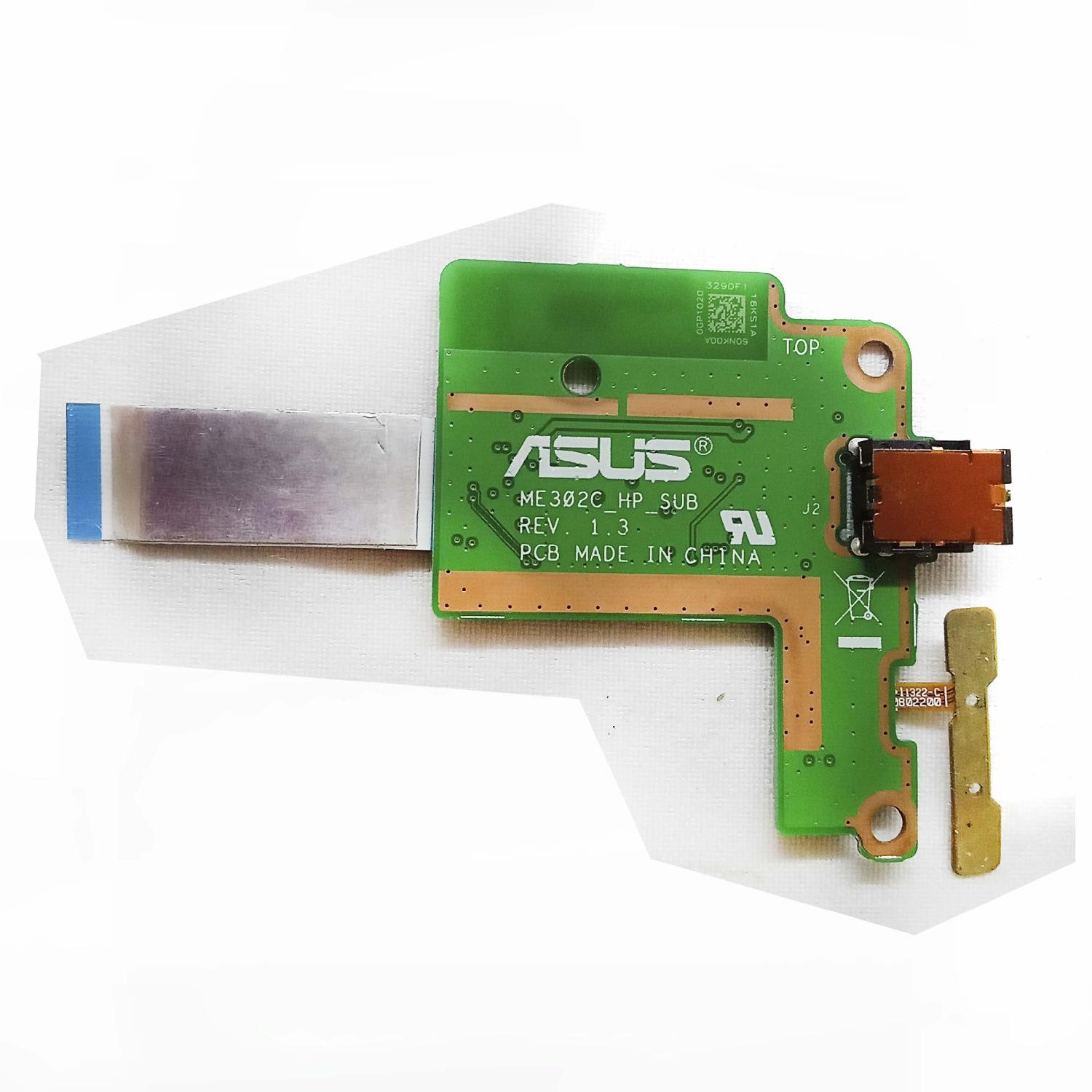 Плата планшета Asus MeMO Pad FHD 10 (ME302C, K00A)ME302C_HP_SUB Rev. 1.3 с разъемом audio jack бу