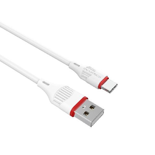 Кабель Type-C - USB Borofone BX17 белый, 1м
