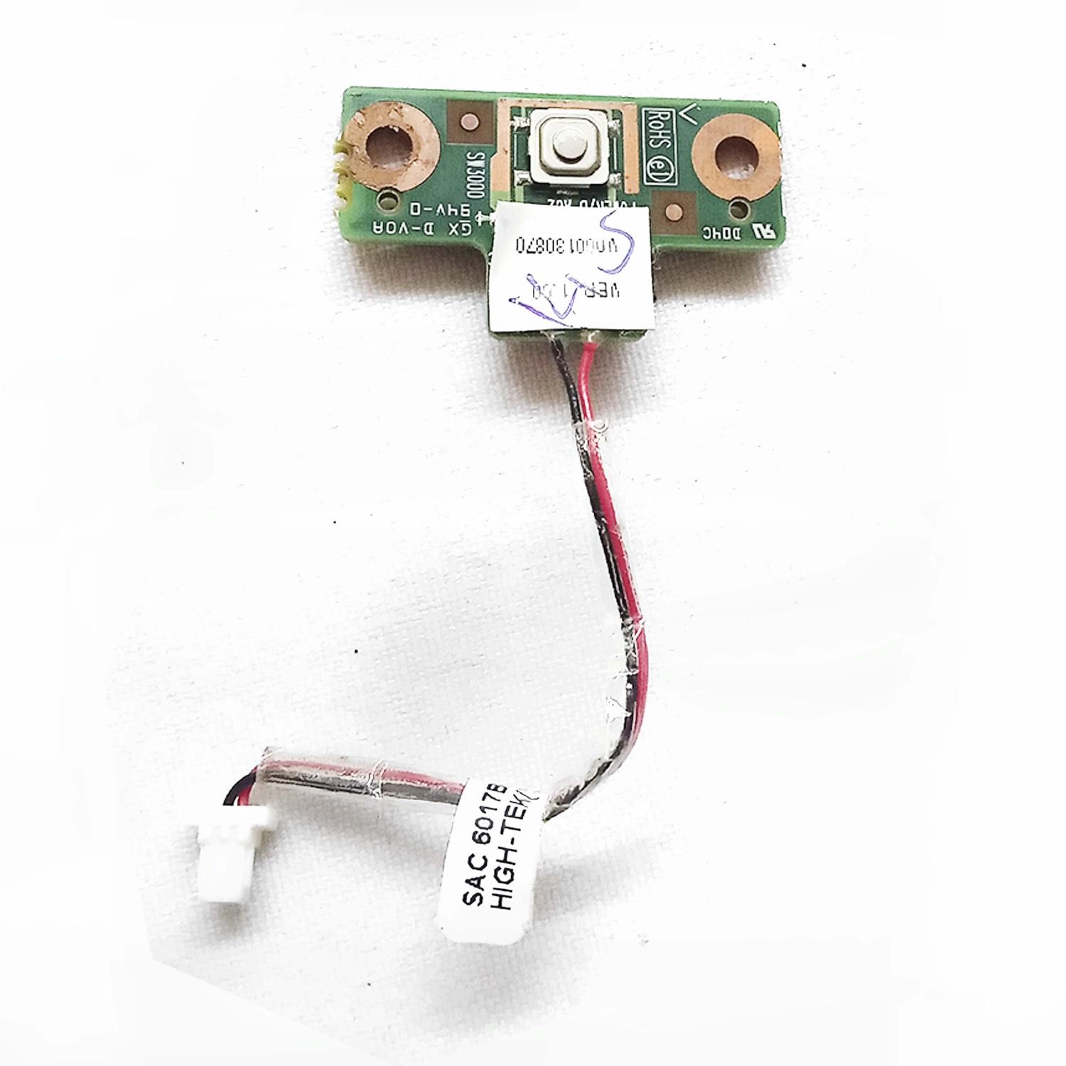 Кнопка ВКЛ ноутбука Toshiba L300D на плате