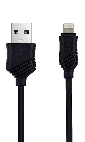 Кабель Lightning - USB Hoco X6 черный, 1м