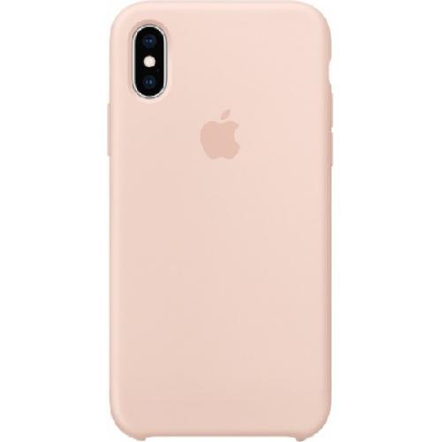 Чехол телефона iPhone XS Max светло-розовый