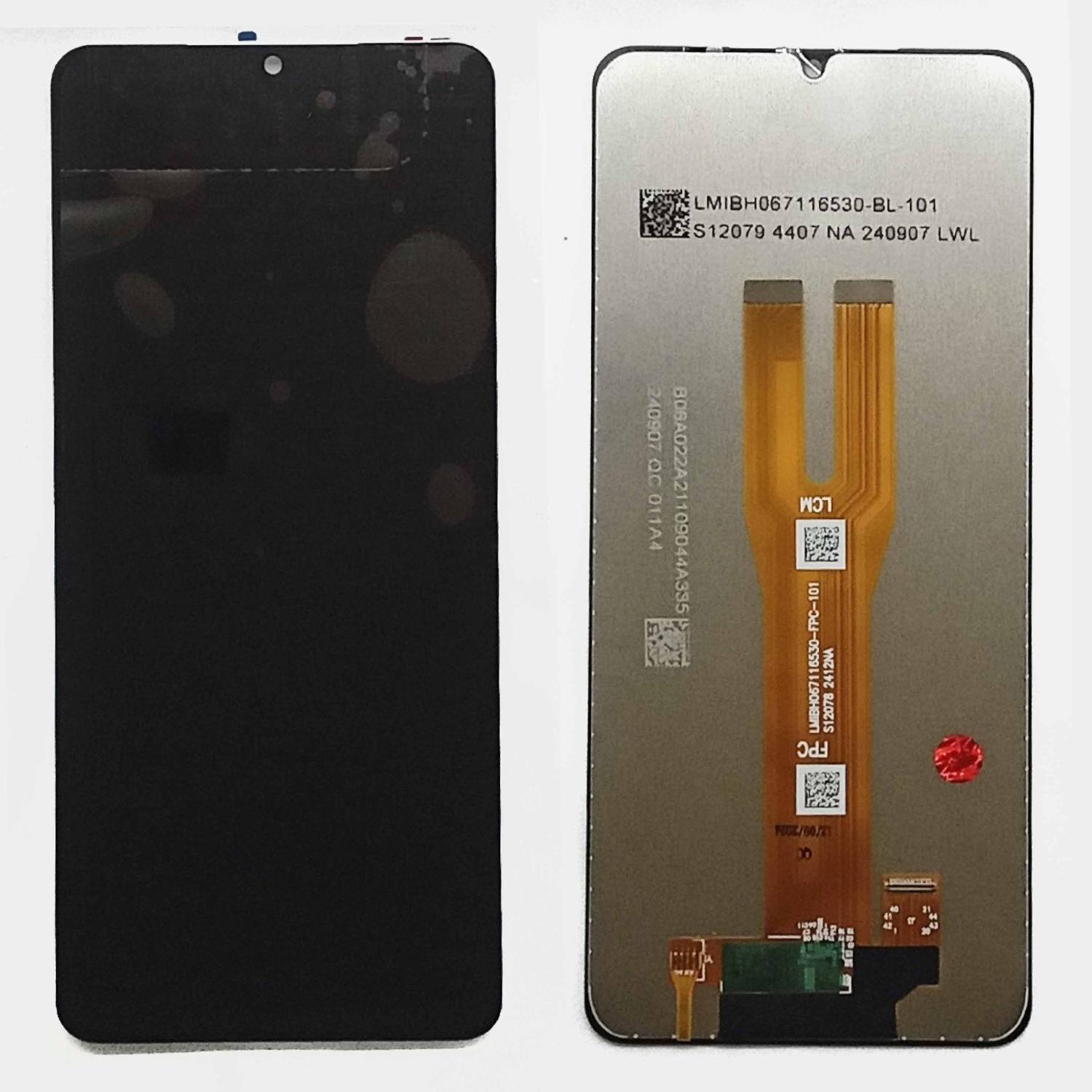 Модуль телефона Samsung  A065 Galaxy A06 (дисплей+тачскрин) оригинал черный