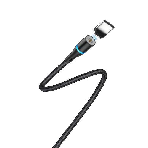 Кабель Type-C - USB Borofone BU16 Skill magnetic черный
