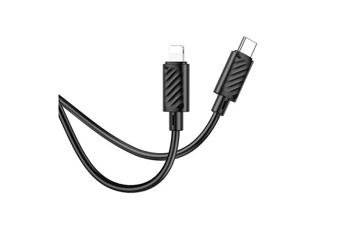 Кабель USB Type-C - Lightning HOCO X88 PD20W (черный) 1м