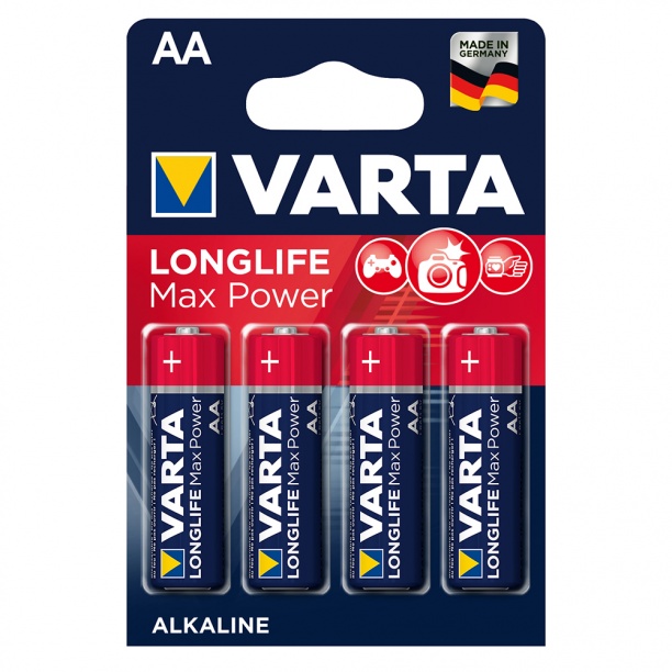 Батарейка VARTA MaxTech LR6 AA BP4