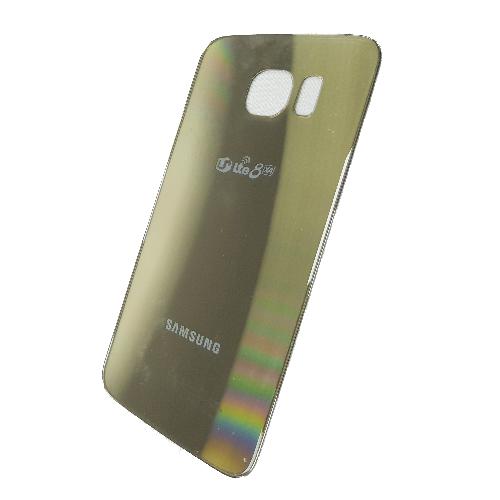 Задняя крышка телефона Samsung G920F Galaxy S6 (o) золото б/у