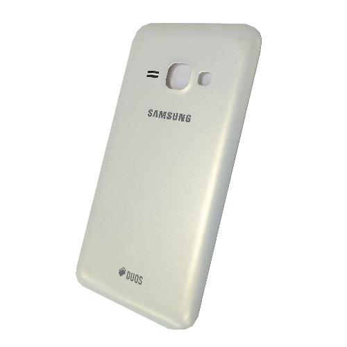 Задняя крышка телефона Samsung J120 Galaxy J1 (2016) белая оригинал б/у