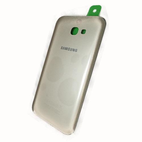Задняя крышка телефона Samsung A720F Galaxy A7 (2017) золото