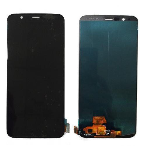 Модуль телефона OnePlus 5T (дисплей+тачскрин) черный