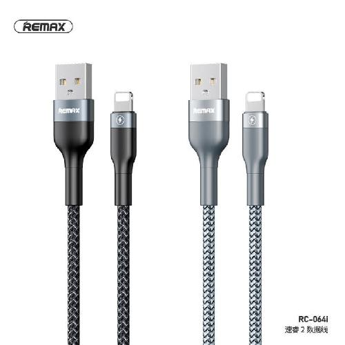 Кабель Lightning - USB Remax Dominator Series Cable RC-064i (черный)