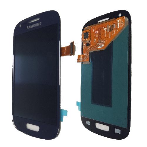 Модуль телефона Samsung i8190 Galaxy S3 mini (дисплей+тачскрин) оригинал синий