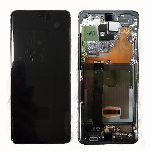 Модуль телефона Samsung G988F Galaxy S20 Ultra ( диспл.+ тачскр) с рамкой ориг. серый (Service Pack)