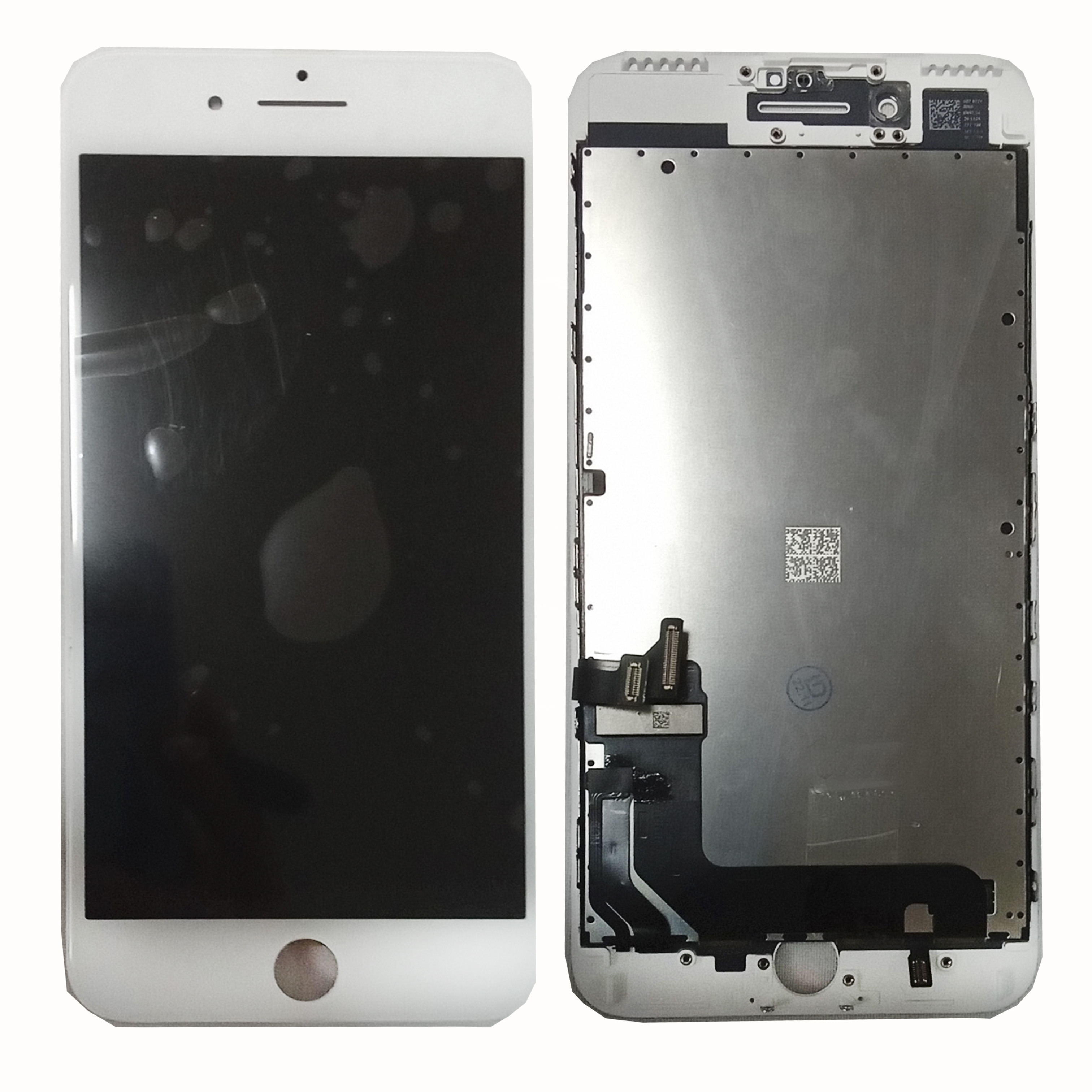 Модуль телефона iPhone 7 plus (дисплей+тачскрин) Rev DTP белый оригинал замененное стекло