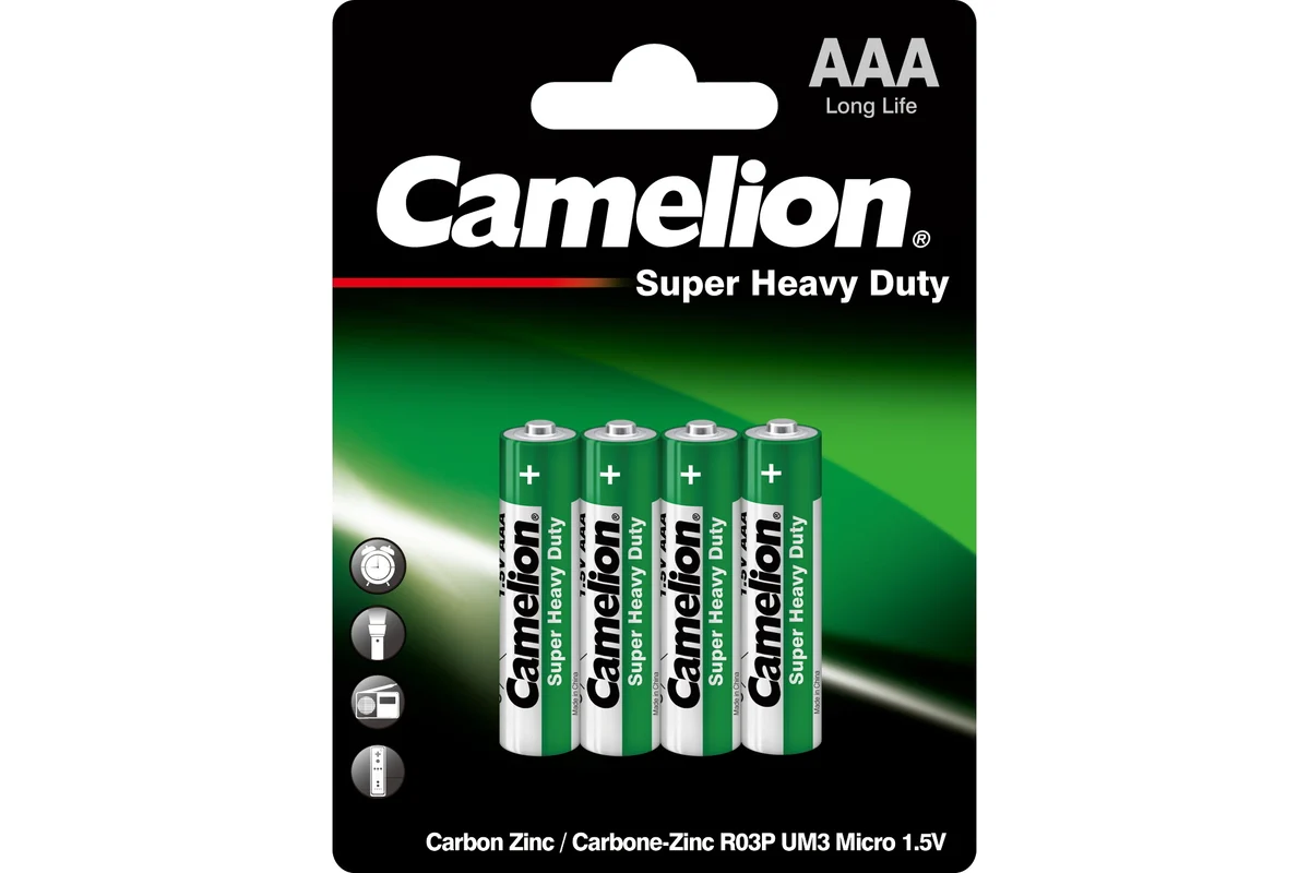 Батарейка Camelion R03 BL4
