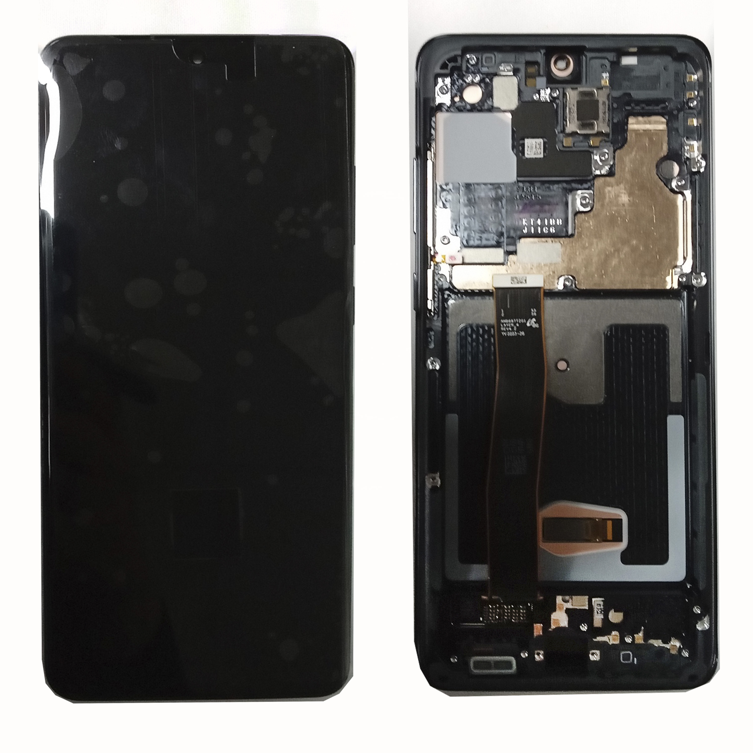 Модуль телефона Samsung G988F Galaxy S20 Ultra ( дисплей+ тачскрин) с рамкой оригинал черный
