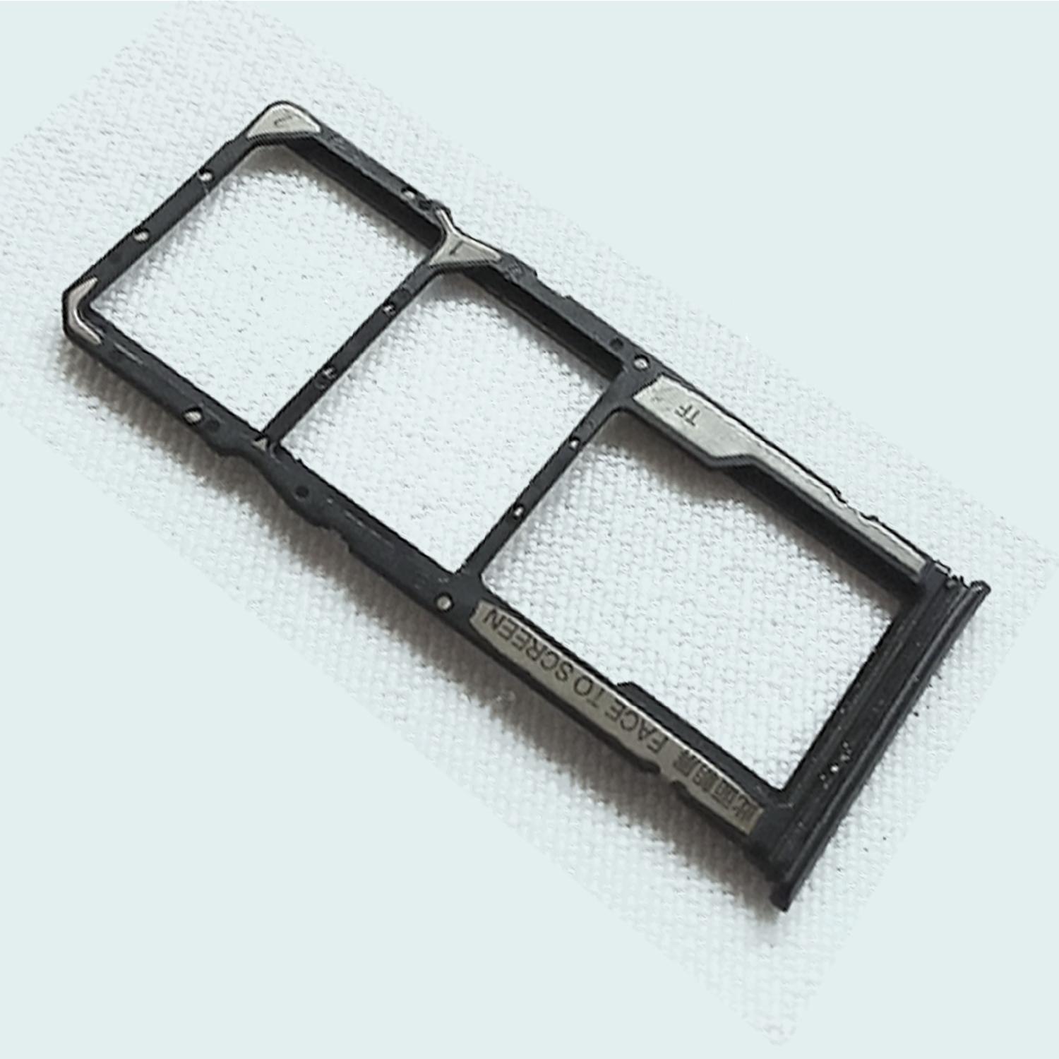 Лоток SIM-карты телефона Xiaomi Redmi 9T черный б/у