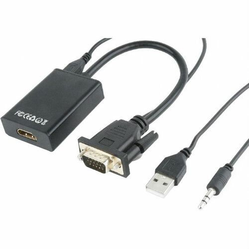 Переходник HDMI-VGA без звука aigo