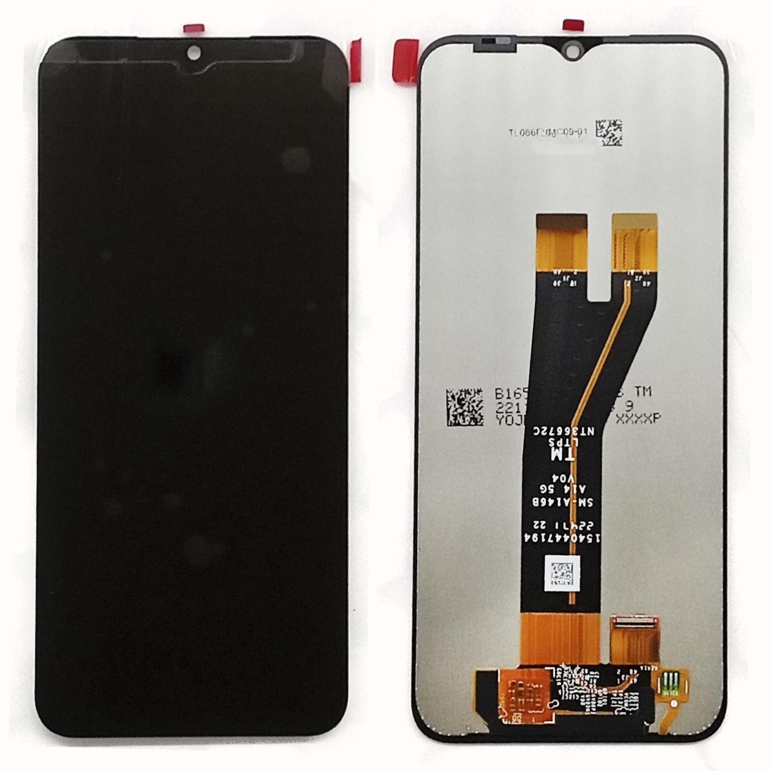 Модуль телефона Samsung A145F/A146BGalaxy A14/A14 5G Service Pack (дисплей+тачскрин) черный оригинал