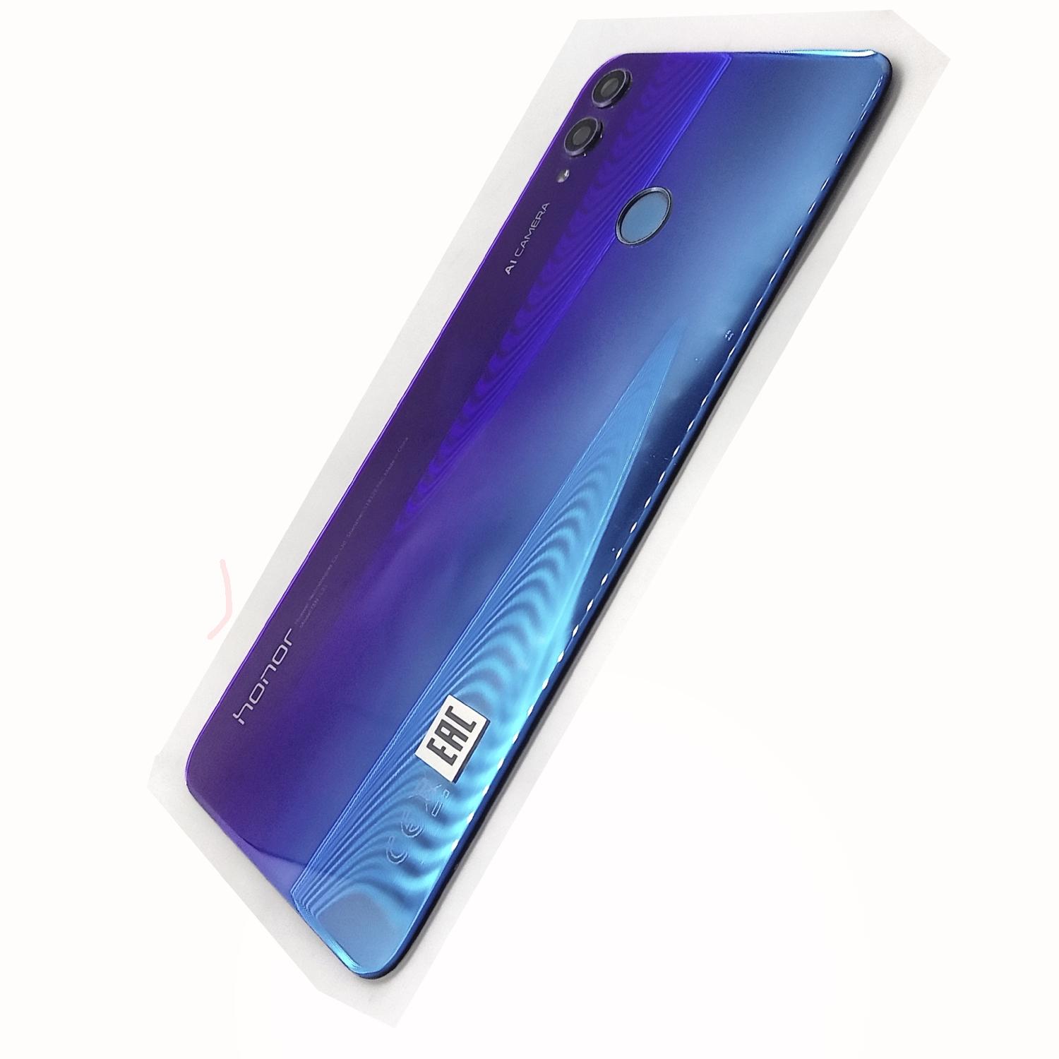 Задняя крышка телефона Huawei Honor 8X синяя б/у