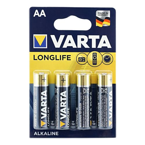 Батарейка VARTA Longlife  AA LR6 B4 1шт