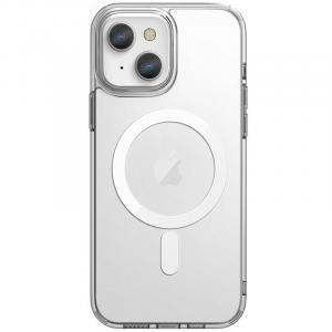 Чехол iPhone 13 Acrylic MagSafe, с магнитом, прозрачный