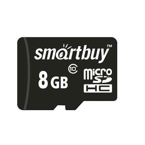Карта памяти МicroSD SmartBuy 8 Гб 10 Class