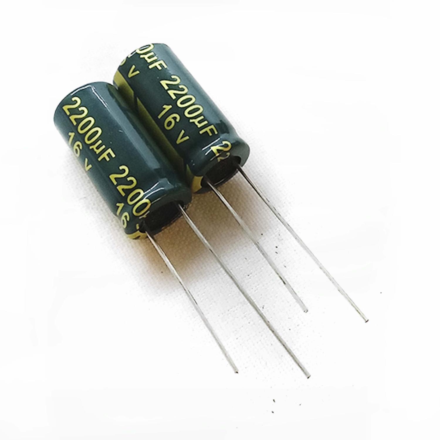 Конденсатор 16V 2200uF 10*20