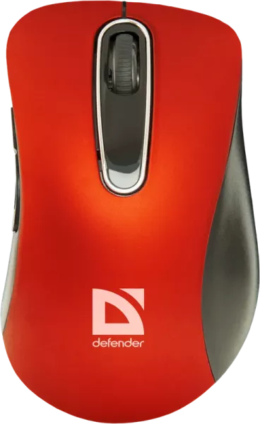 Беспроводная оптическая мышь Defender Datum MM-075 nano красная