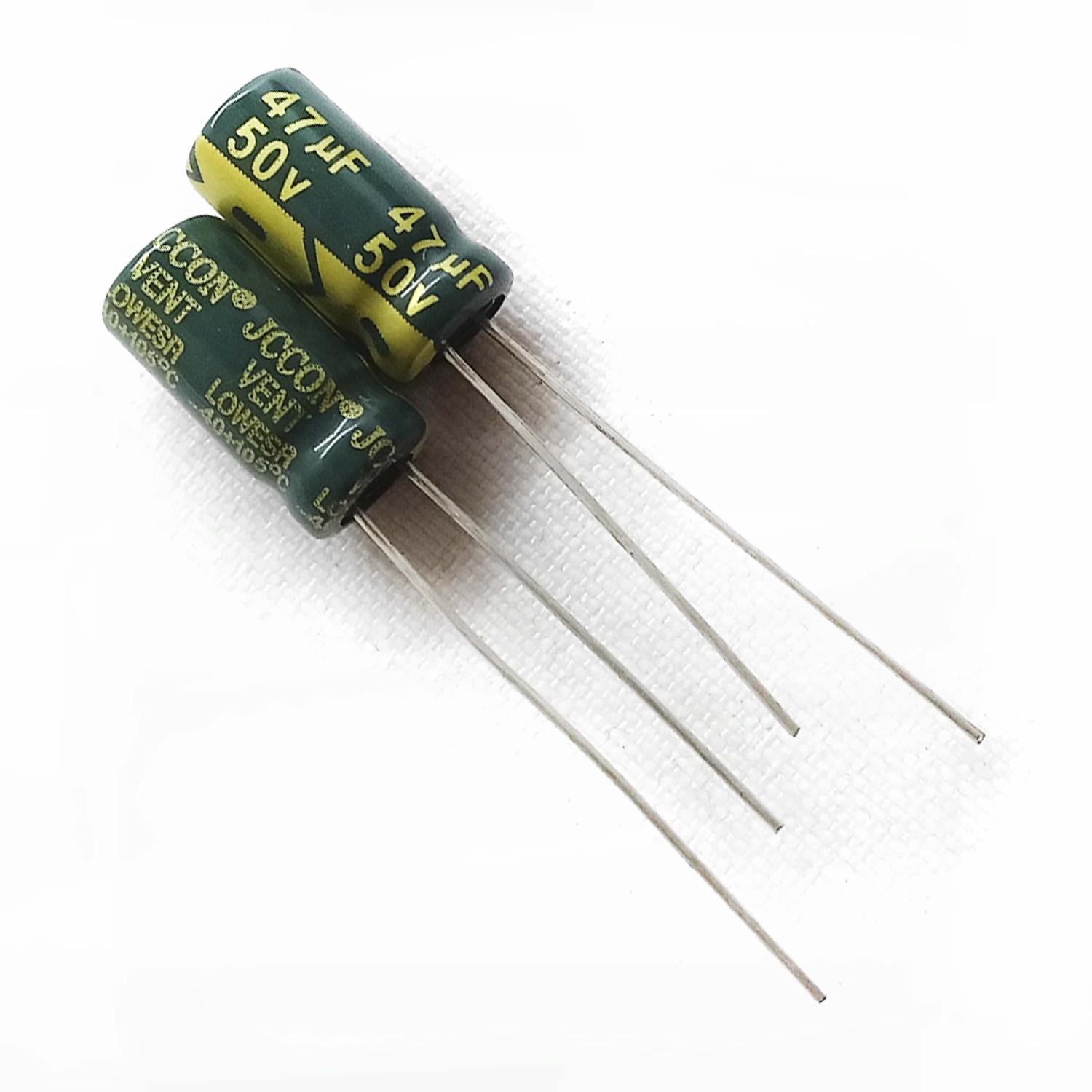 Конденсатор 50V 47uF 6*12