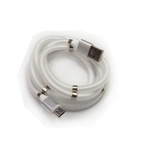 Кабель microUSB - USB Kstati KS-004 белый, спираль, 1.2м