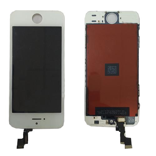 Модуль телефона iPhone 5S/iPhone SE (дисплей + тачскрин) замененное стекло белый
