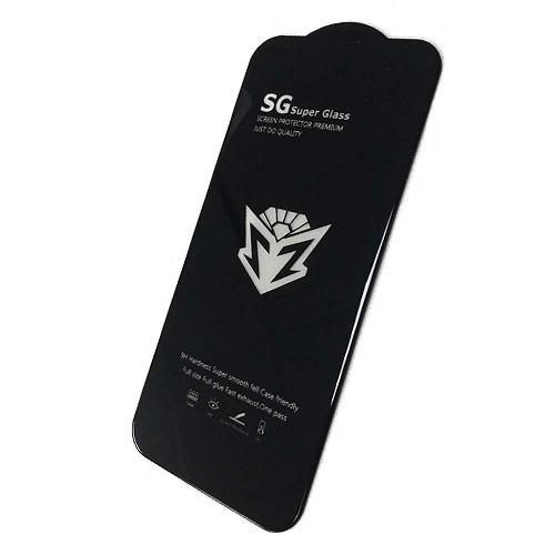 Защитное стекло телефона iPhone 13/13 Pro 3D черное