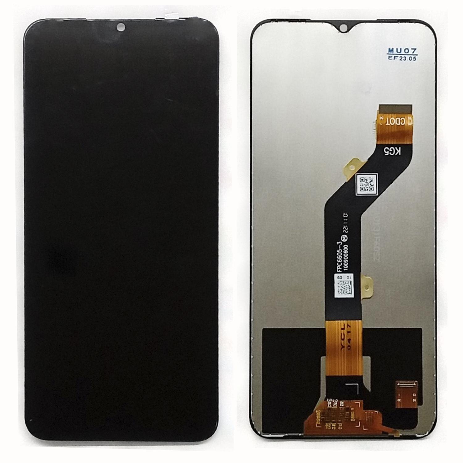 Модуль телефона Teсno Spark  GO 2022 (KG5) (дисплей+тачскрин) черный