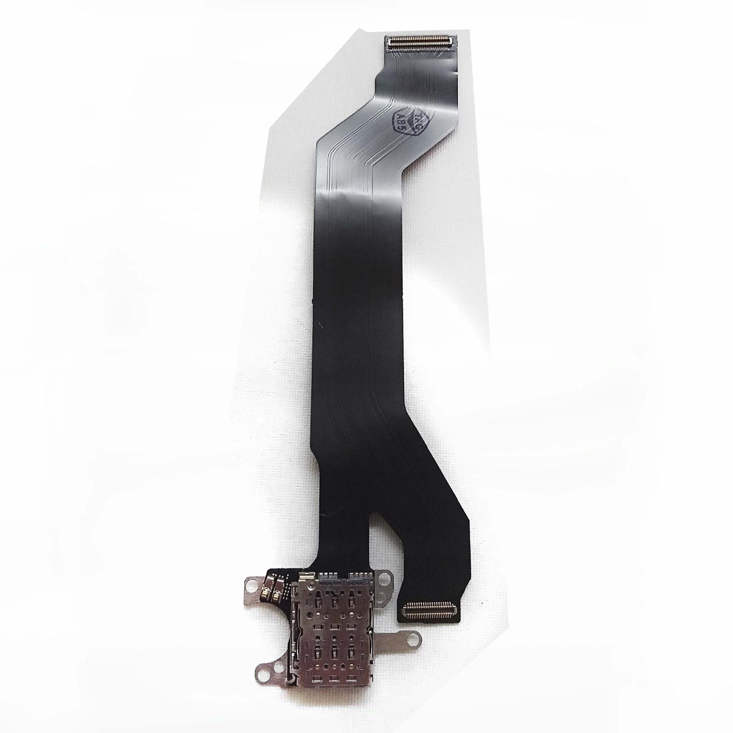 Шлейф телефона Xiaomi Redmi 12 Lite +считыватель Sim