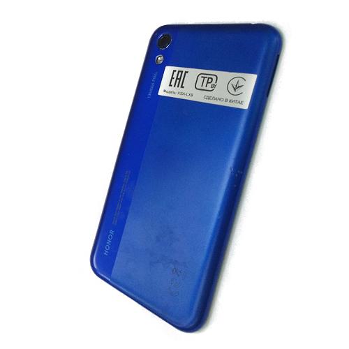 Задняя крышка телефона Huawei Honor 8S/8S Prime/Y5 (2019) (дисплей+тачскрин) синяя б/у