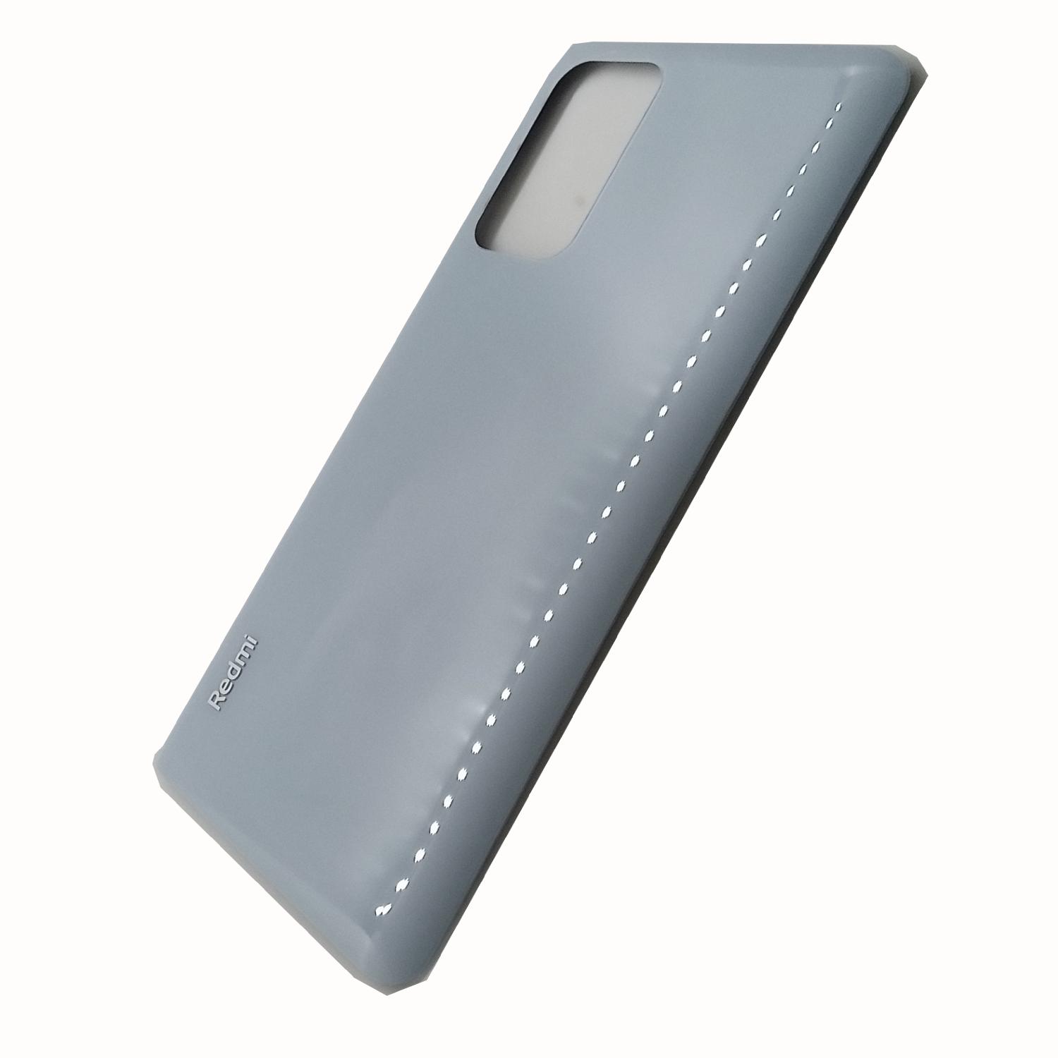 Задняя крышка телефона Xiaomi Note 10 Pro синяя