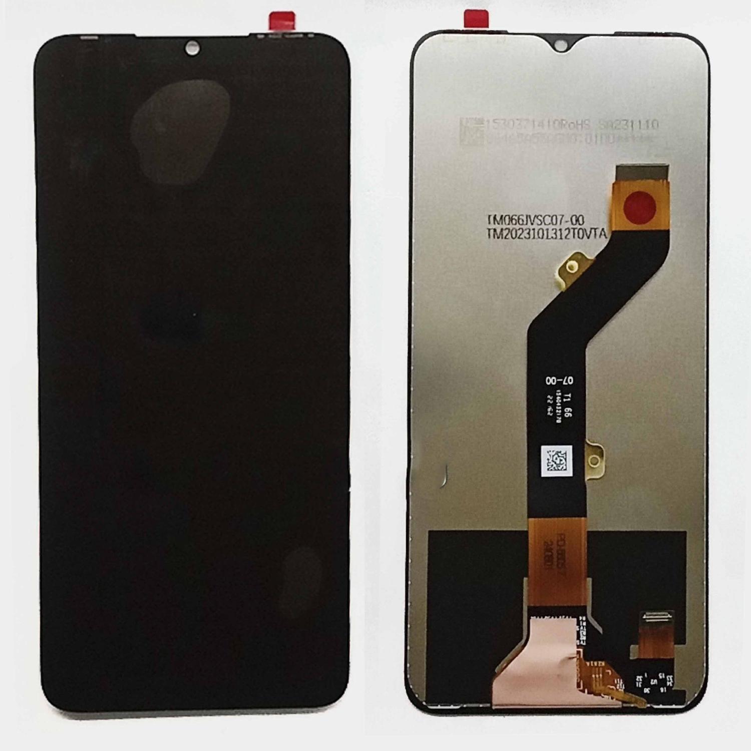 Модуль телефона Infinix Smart 6 HD (дисплей+тачскрин) черный