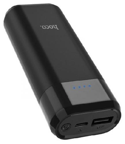 Внешний аккумулятор Power Bank Hoco B35A 5200 mAh черный