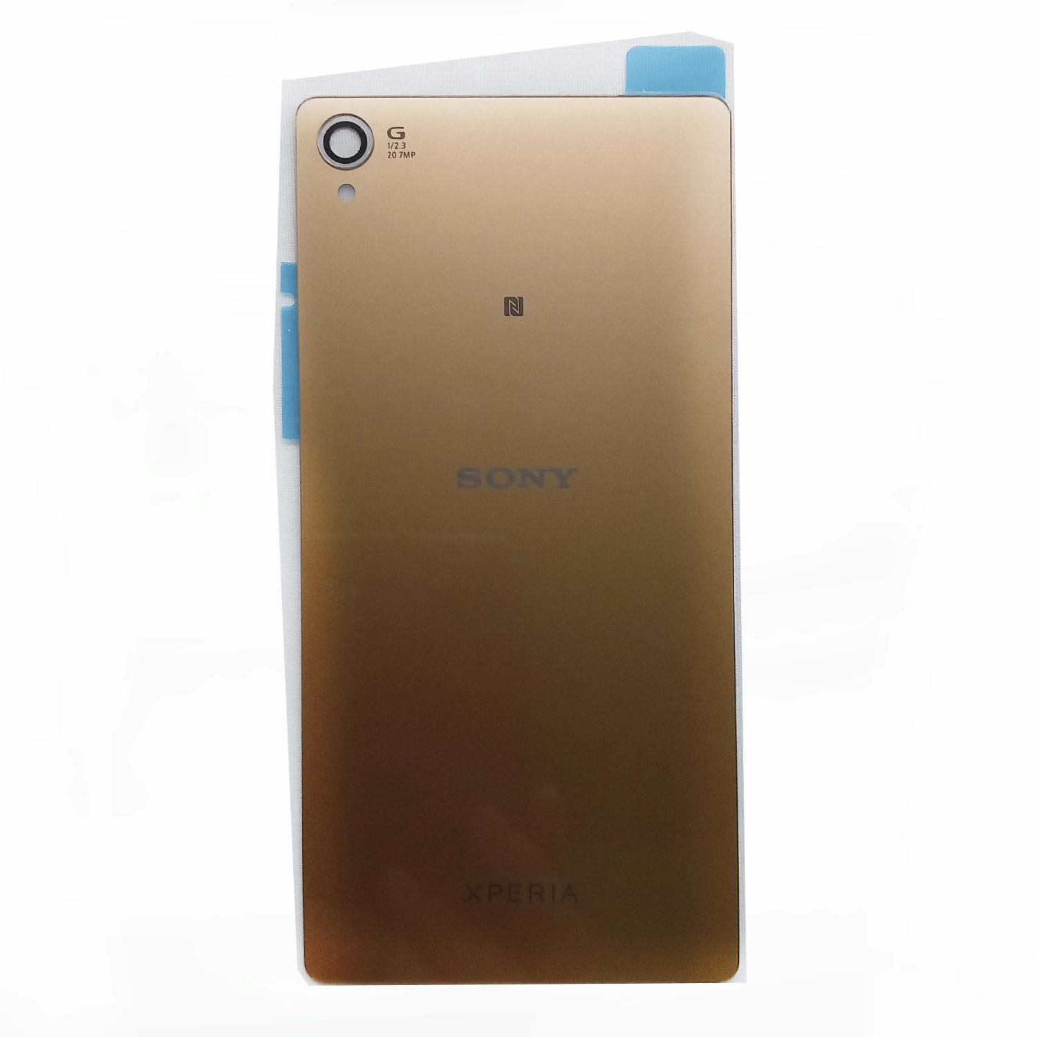 Задняя крышка телефона Sony Z3 (L55W, D6603) (бронза)