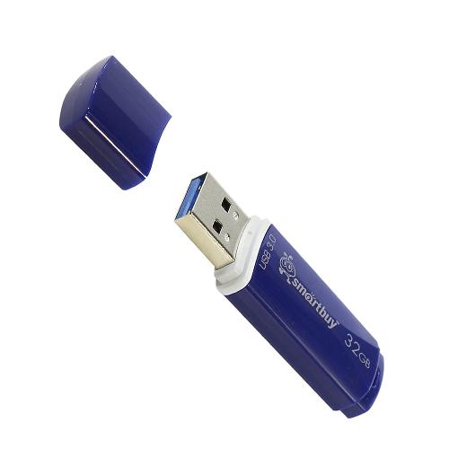 Flash USB3.0 32Gb Smart Buy Crown синий