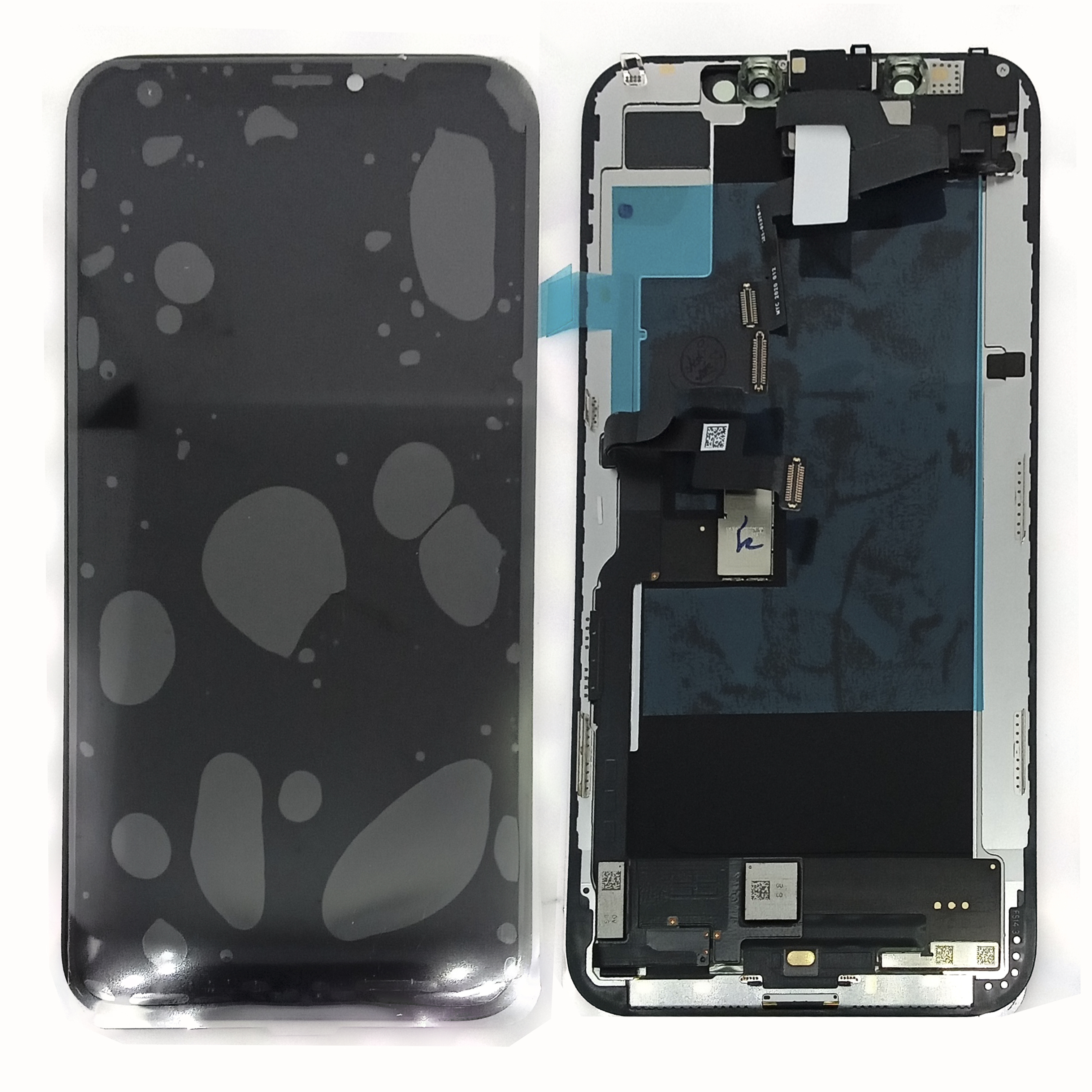 Модуль телефона iPhone XS (дисплей+тачскрин) Servis Pack оригинал сервисный со шлейфами