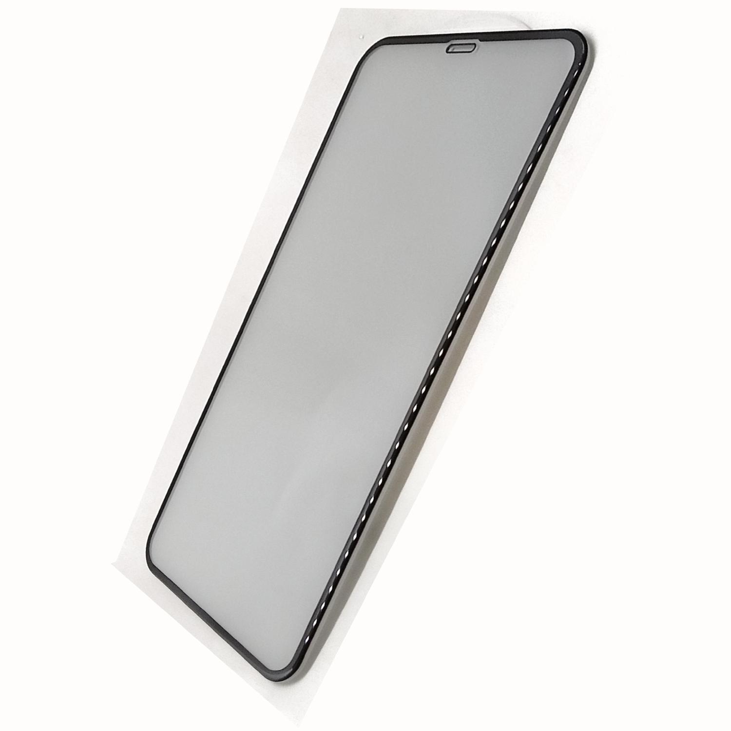 Защитное стекло iPhone XS Max /11 Pro Max Оптима, чёрное