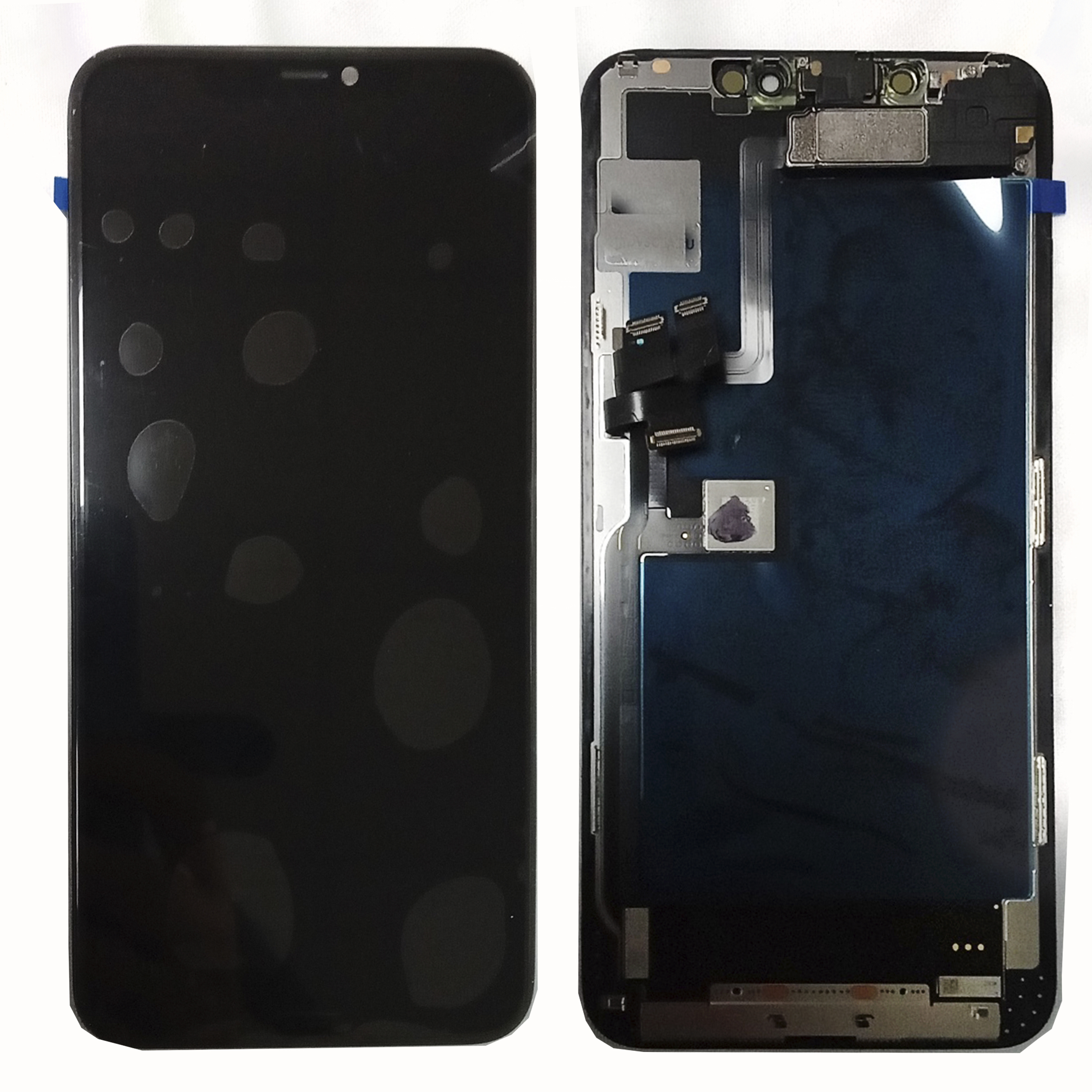 Модуль телефона iPhone 11 Pro Max SP(дисплей+тачскрин) (сервисн в спец упак со шлейфами) черный ориг