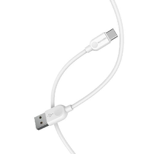 Кабель Type-C - USB Borofone BX14 белый, 2м