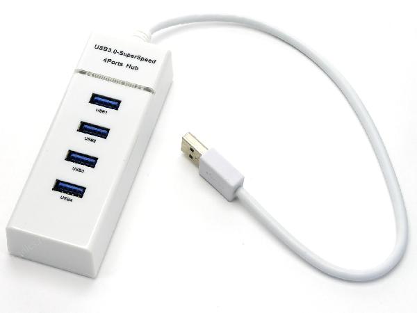 USB HUB 4 порта USB 3.0 белый
