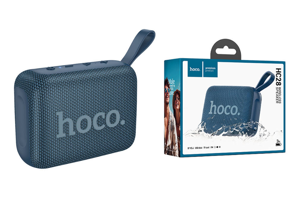 Портативная беспроводная колонка HOCO HC28 Melody sports BT speaker (синий)