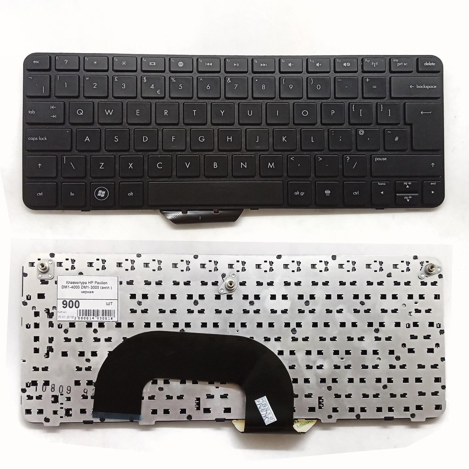 Клавиатура ноутбука HP Pavilion DM1-4000 DM1-3000 (англ.) черная