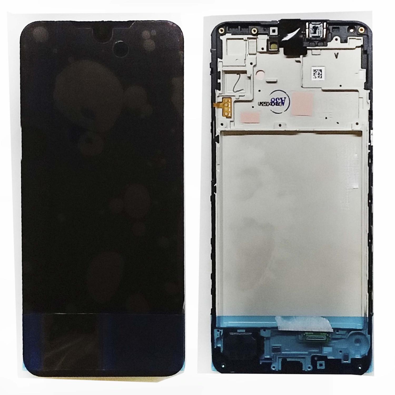 Модуль телефона Samsung  A165 Galaxy A16 4G (дисплей+тачскрин) Service Pack на раме оригинал черный